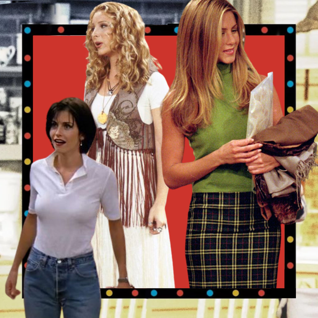 Friends Outfits of Rachel, Monica and Phoebe