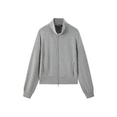 Women's Air-Layer Stand-Collar Zip-Up Sweatshirt