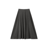 Women's High-Waist A-Line Maxi Skirt