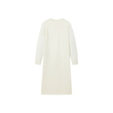 Women's Beige Cable Knit Sweater Dress