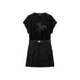 Women's Utility-Inspired Mini Dress