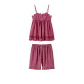 Women's Iridescent Shell Camisole Loungewear Set