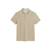 Men's Slim Solid Cooling Polo Shirt