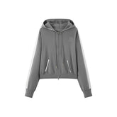 Women's Hooded Embroidery Knit Cardigan