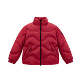 Men's Tonal Jacquard Puffer Jacket