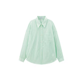 Women's Oversized Embroidered UV-Protective Shirt