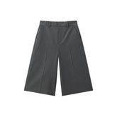 Women's Cropped Wide-Leg Trousers