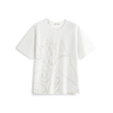 Men's Textured Graphic T-Shirt