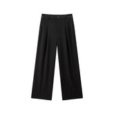 Women's High-Waist Wide-Leg Suit Pants