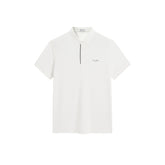 Men's Beige Quick-Dry Printed Polo Shirt