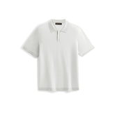 Men's Soft Knit Pullover Polo Shirt