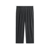 Men's Pleated Wide-Leg Trousers