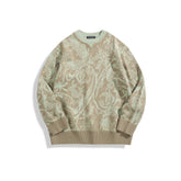 Men's Jacquard Pullover Sweater