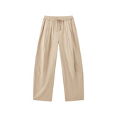 Women's High-Waist Solid Oversized Banana Pants