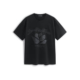 Men's Heavyweight Printed T-Shirt with Embroidery