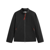 Men's Outdoor Stand-Collar Contrast-Zip Jacket