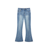 Women's Vintage High-Waisted Bootcut Jeans