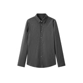 Men's Jacquard Fulled Printed Shirt
