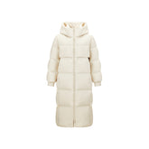 Women's Hooded Extra Long Warm Puffer Jacket