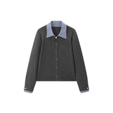 Women's Colorblock Layered-Look Knit Cardigan