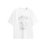 Men's Printed T-Shirt with Embroidery