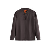 Men's Raglan-Sleeve Jacquard Zip-Up Knit Cardigan