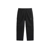 Men's Black Straight Cargo Pants
