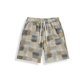 Men's Colorblock Jacquard Knit Shorts