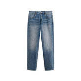 Men's Warm Washed Slim Jeans