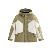 Men's Colorblock Bonded Water-Repellent Down Jacket