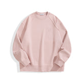 Men's Loose-Fit Embroidered Crewneck Sweatshirt