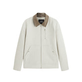 Men's Tweed-Texture Marl Oversized Jacket