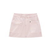 Women's A-Line Denim Utility Skirt