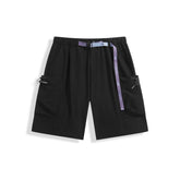 Men's Utility Shorts with Contrast Belt