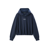 Women's Letter Embroidered Hooded Sweatshirt