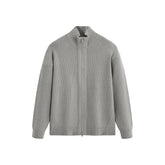 Men's Solid Relaxed-Fit Knit Cardigan