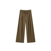 Women's High-Waisted Tencel Wide-Leg Pants