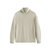 Men's Slim-Fit High-Neck Knit Sweater