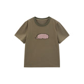 Women's Animal Embroidery T-Shirt