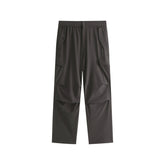 Men's Cargo-Style Pleated Parachute Pants