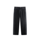 Men's Side-Ombre Straight Jeans