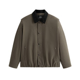 Men's Barn-Style Stand-Collar Jacket
