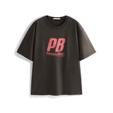 Men's Crewneck Letter-Print T-Shirt