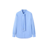 Women's Tie Collar Shirt