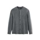 Men's Loose-Fit Cable-Knit Cardigan