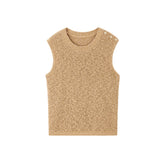 Women's Textured Knit Vest