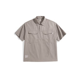 Men's Utility Polo Shirt with Patch Pockets
