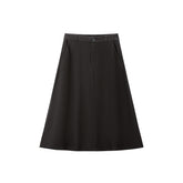 Women's High-Waist Relaxed Maxi Skirt