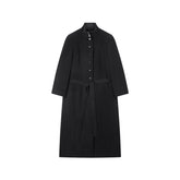 Women's Slim-Fit Straight Belted Cashmere Coat