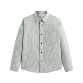 Men's Allover Textured Jacquard Shirt